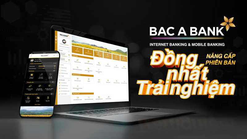 Bac A Bank ra mắt Internet Banking & Mobile Banking phiên bản mới